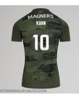 Celtic Nicolas Kuhn #10 Maglia Gara Terza Repliche 2024-25 Maniche Corte Celtic Nicolas Kuhn #10 Maglia Gara Terza Repliche 2024-25 Maniche Corte